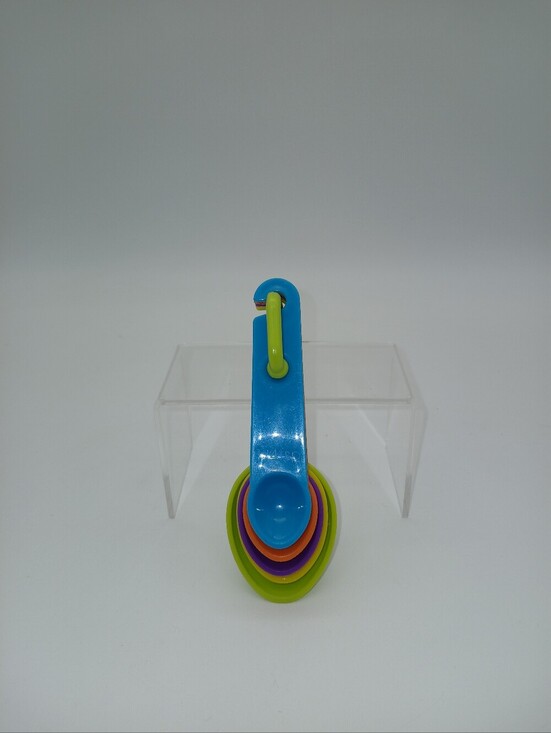Other - Colorful Nesting Measuring Spoons - Blue/Green/Purple/Orange/Yellow